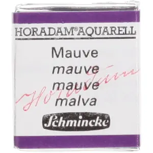 Schmincke Peinture aquarelle Horadam demi-godet extra-fine 476 - Mauve pas cher