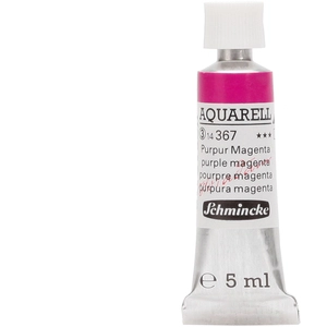 Comparateur de prix : Schmincke Peinture aquarelle Horadam 5 ml extra-fine 367 - Pourpre magenta