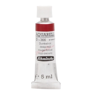 Comparateur de prix : Schmincke Peinture aquarelle Horadam 5 ml extra-fine 366 - Rouge foncé