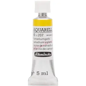 Comparateur de prix : Schmincke Peinture aquarelle Horadam 5 ml extra-fine 207 - Jaune de vanadium