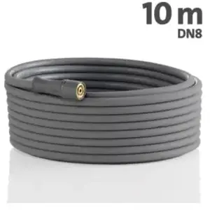 Tuyau haute pression Kränzle en treillis d'acier 10 m NW 8 400 bar 2SN...