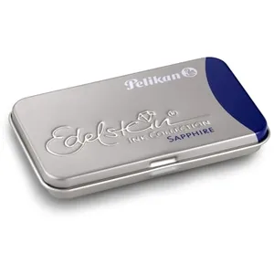 Pelikan Boite de 6 Cartouches d'encre longues "Edelstein Ink Sapphire" Bleu pas cher