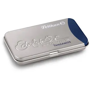 Pelikan Edelstein - Cartouche d'encre - tanzanite blue-black - pack de... pas cher