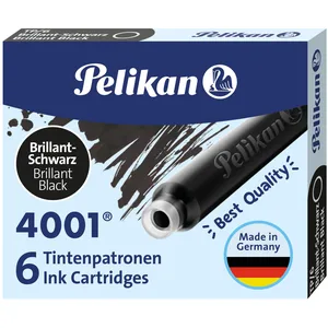 Pelikan 43388 Etui de 6 Cartouches courte standard pas cher