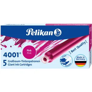 Pelikan 4001 - Cartouche d'encre - rose (paquet) pas cher