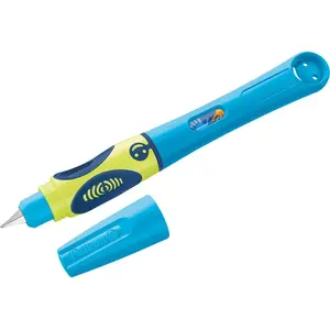 Merkloos / Sans marque pelikan stylo plume griffix neon fresh blue, pour gauchers noir pas cher