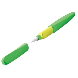 Pelikan 807258 Stylo-Plume Twist P457M Neon Green, Boîte Pliante