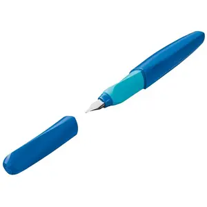 Pelikan Stylo Plume Twist Deep Blue, Bleu Foncé 0,000000 Noir
