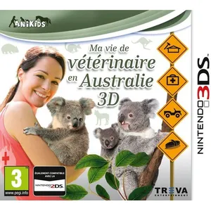 TREVA Entertainment Plaion Ma Vie De Veterinaire 3d En Australie 3ds pas cher