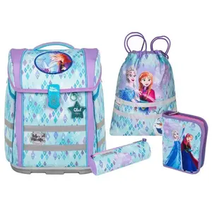 McNeill Sac d'école menthe violet pour fille Ergo Perfecto Disney Scho...