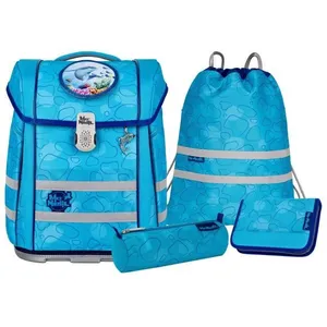 Comparateur de prix : Sac d'école cartable McNeill Ergo Perfecto Bubble [263863] - Bleu clai...
