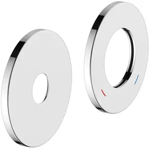 Keuco Plan Blue Rosace murale pour mitigeur, ronde, 53916010091,