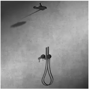 Keuco IXMO Ensemble de douche avec mitigeur monocommande, 59651370301,