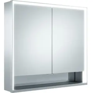 Comparateur de prix : Keuco Royal Lumos Armoire de toilette, 2 portes, 14302171301,