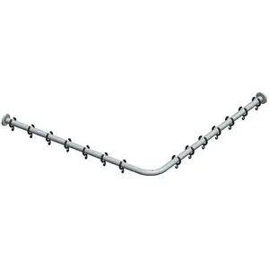 Keuco Plan Tringle de rideau de douche, avec fixation au plafond, 1493...Vendu paramazon