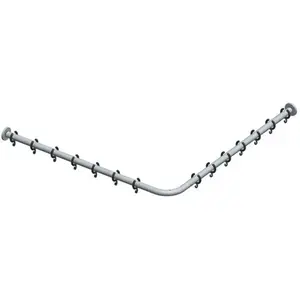 Keuco Plan Tringle de rideau de douche, avec fixation au plafond, 1493...Vendu paramazon