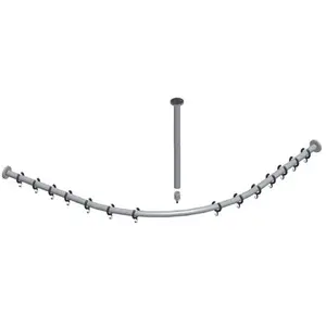 Keuco Plan Tringle de rideau de douche, avec fixation au plafond, 1493...Vendu paramazon