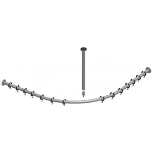 Keuco Plan Tringle de rideau de douche, avec fixation au plafond, 1493...Vendu paramazon