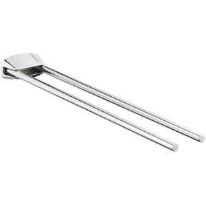 Porte serviette CITY 2 saillie 430 mm, pivotant chromé KEUCOVendu paramazon