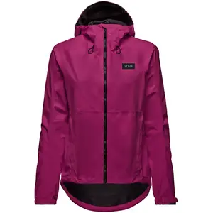 Veste manches longues femme gore wear endure gore tex violet pas cher