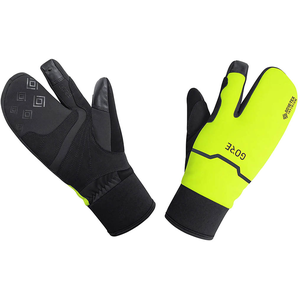 Comparateur de prix : GOREWEAR GORE-TEX INFINIUM  Thermo Split Gants, Black/Neon Yellow, 9