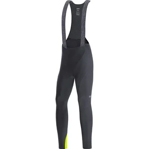 GOREWEAR C3 Thermo Cuissards à bretelles+, Black/Neon Yellow, L pas cher