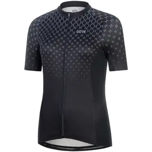 Maillot Gore Wear Hakka manche courte noir gris femme - M pas cher