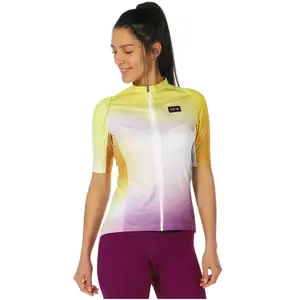 Maillot GOREWEAR Cloud manche courte jaune blanc lilas femme - XS pas cher