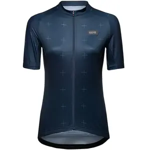 Comparateur de prix : GORE WEAR Maillot de Cycliste pour femmes Daily, 40, Bleu marine/Blanc