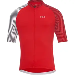 Maillot manche courte GOREWEAR C5 Optiline rouge blanc - XXLVendu paramazon