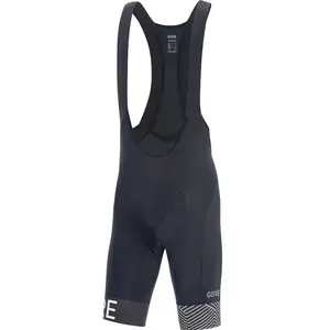 GOREWEAR C5 Opti Cuissard+ court à bretelles, Black/White, XL pas cher