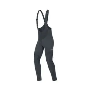 GOREWEAR C3 GORE® WINDSTOPPER® Collant à bretelles+, Black, MVendu parbobshop