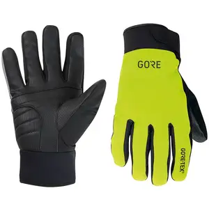 Gants longs Gore Wear C5 Thermo GORE-TEX jaune néon noir - 3XL