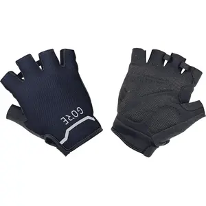 GOREWEAR C5 Gants courts, Black/Orbit Blue, 5 pas cher
