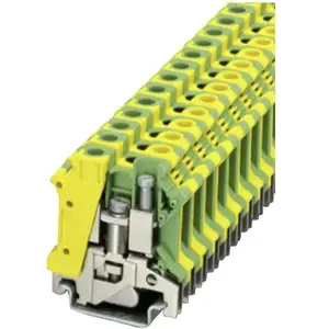 PHOENIX CONTACT Borne de Protection PHOE USLKG 10 N, Vert/Jaune, AWG 20-6 pas cher