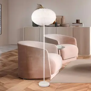Comparateur de prix : RL LIVE YOUR LIGHT Reality Leuchten Lampe sur pied Furry, hauteur 154 cm, couleur sable, peluche synthétique