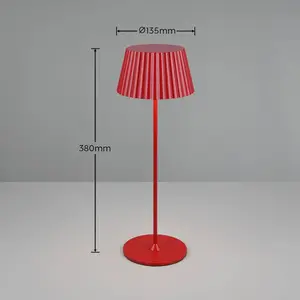 Comparateur de prix : Reality Leuchten Suarez R57706110 Lampe de table LED d'extérieur à bat...