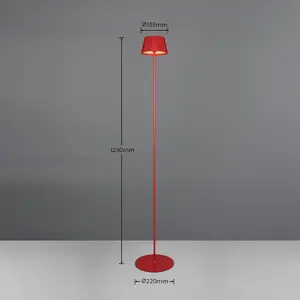 Comparateur de prix : Reality Leuchten Suarez R47706110 Lampadaire d'extérieur à batterie en...