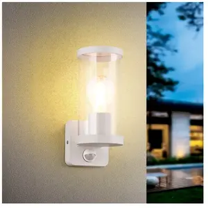 Comparateur de prix : TRIO Leuchten Bonito Applique murale E27 avec détecteur de mouvements,...