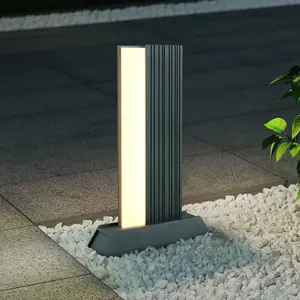 Comparateur de prix : Potelet led 11w - 1150lm, 3000k - ip65 - anthracite - trio - mariza
