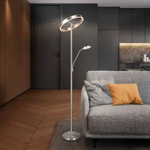 Comparateur de prix : TRIO Leuchten Willis Lampadaire LED, 449510207,
