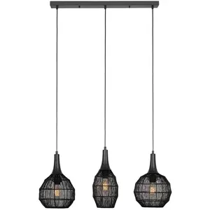 TRIO Leuchten Soraya Suspension E27, 365400332, pas cher