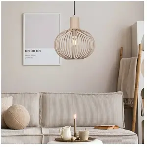 TRIO Leuchten Gila Suspension E27, 365790166, pas cher