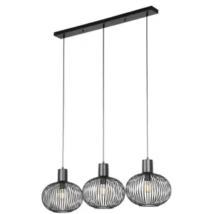 TRIO Leuchten Gila Suspension E27, 365700332, pas cher
