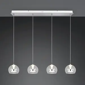 TRIO Leuchten Flynt Suspension LED, 331610406, pas cher