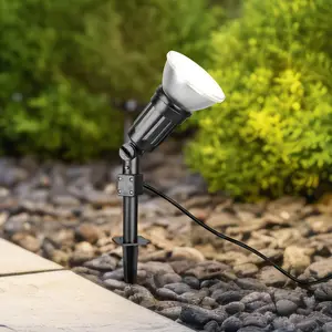 Spot Caceres piquet de sol orientable - E27 - 15W - 1200 lm - 4000K Tr...