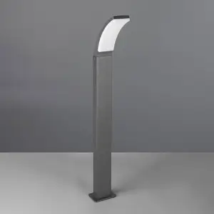 Reality Leuchten Borne lumineuse LED Beja, anthracite, aluminium, haut...