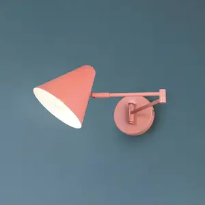 Trio Lighting Applique murale Cosima, abricot, saillie 54 cm, métal pas cher