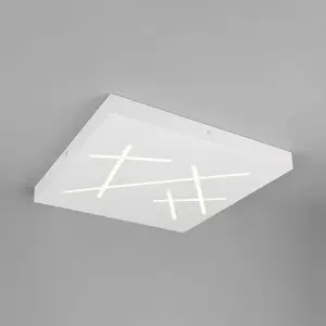 TRIO Leuchten Snip Plafonnier LED, 630810131, pas cher