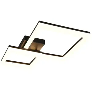 TRIO Leuchten Camino Plafonnier LED, R65771232, pas cher